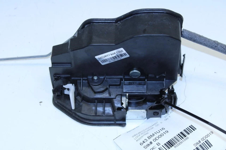 2015-2016 BMW 435I Gran Coupe xDrive RR RH Door Lock Latch Actuator 51227229460 - Image 3 of 4