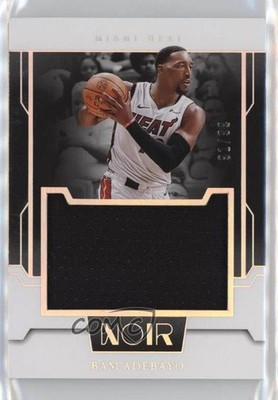 2023-24 Panini Noir Jumbo Material 91/99 Bam Adebayo #JM-BAM 00ev