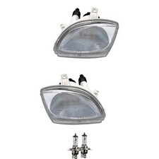 Halogen Scheinwerfer Set H4 für Fiat Seicento/600 inklusive Lampen