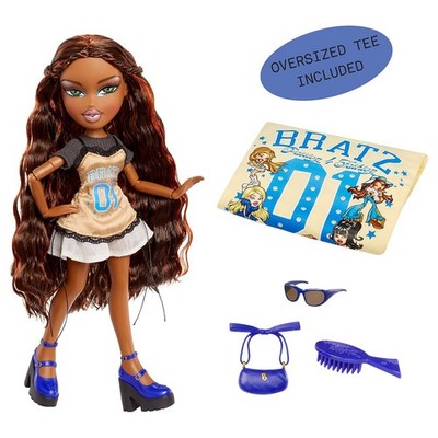 Bratz Stylin Sasha Modepuppe mit Zubehör & tragbarem T-Shirt für Sie! 