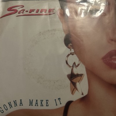 SA-FIRE ''Gonna Make It / (Club Edit.)'' 45 RPM ('88) Vg+