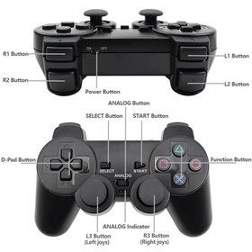 Wireless Gamepad Controller for Sony PS2 Playstation 2 2.4G Double Vibration
