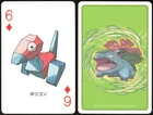 PORYGON 6 OF DIAMONDS POKER CARD POKEMON JAPANESE 2006