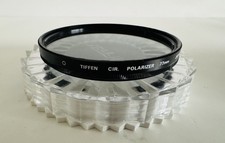 Tiffen Lens Cir Circular polarizer 77MM Glass Filter with Case Japan