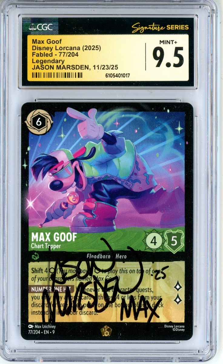 ロルカナ マックス·グーフ(チャート·トッパー) Max Goof - Chart Topper 77/204 Fabled Regular for sale online | eBay