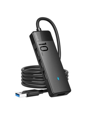 NEW Inateck HB2025AL 4-in-1 USB 3.2 Gen 2 Hub to 4 USB-A Ports - Black