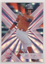 2018 Panini Elite Extra Edition Pink Luis De La Cruz #169 hg6