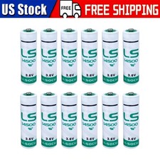 12 Pcs 3.6v Lithium Batteries 2600mAh for LS14500 3.6v aa Battery ER14505
