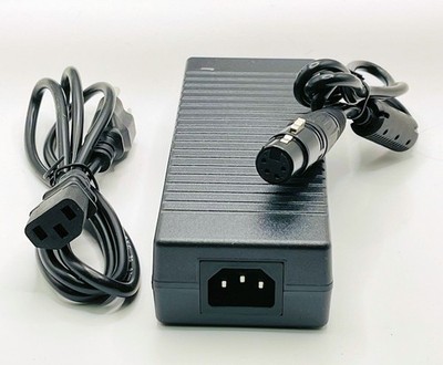 12V 10A Video Camera Audio Pro DC Power Supply Adapter with 4 pin XLR plug