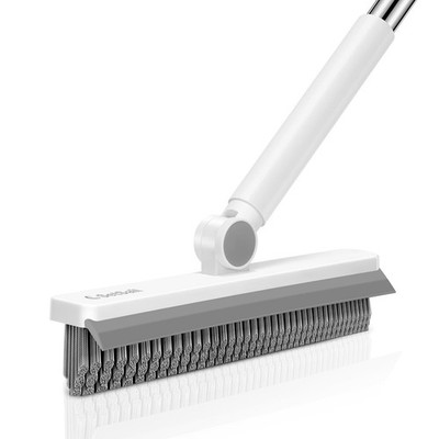 SetSail Grout Cleaner Brush with Long Handle, 52in long handle, Grey White 