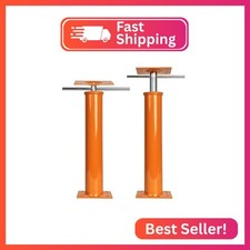 House Jack for Leveling, 15.5"-21" Adjustable Jack Post Basement Floor Jack