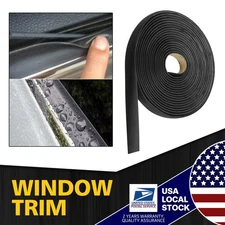 Rubber Seal Strip Car Door Window Trim Edge Molding Protector Guard Weather-13FT