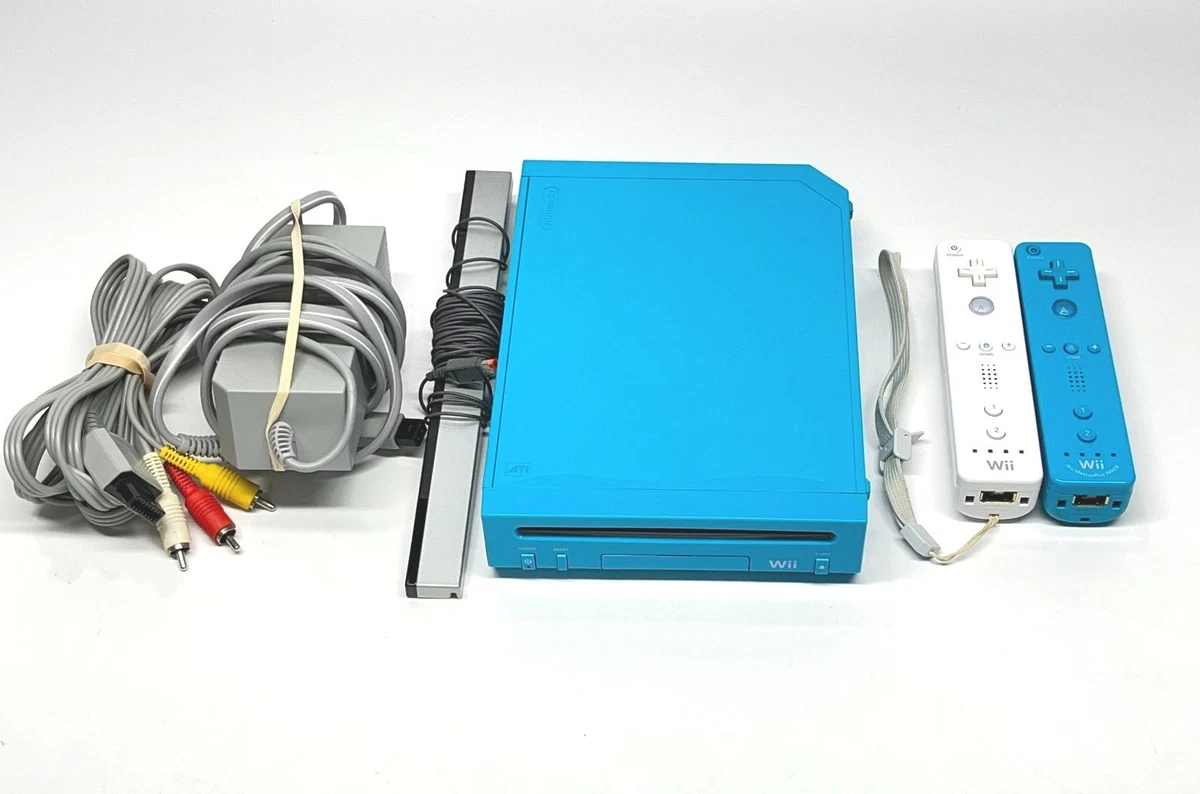 Las mejores ofertas en Videojuego azul Nintendo Wii consolas en