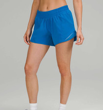 Lululemon Hotty Hot Low-Rise Lined Short 4" Poolside Size 4