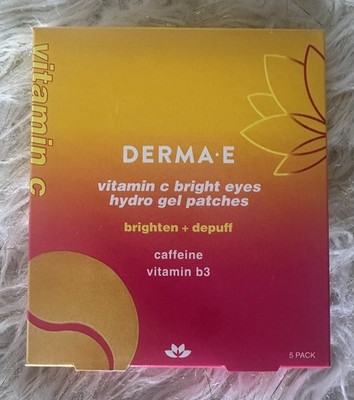 Vitamin C Bright Eyes Hydro Gel Patches, For All Skin Types, 5 Pack