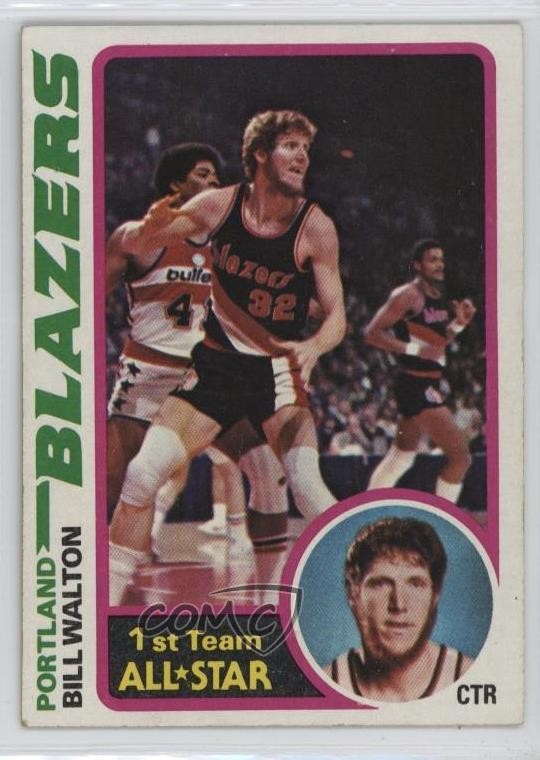 1978-79 Topps Bill Walton #1 HOF d0b