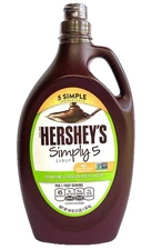 2 PACK, 48 OZ Each - Hershey's Simple 5 Syrup - No High Fructose Corn Syrup