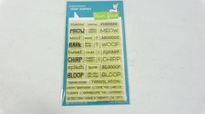2018 Lawn Fawn Clear Rubber Stamps Critter Chatter : Pets LF1964