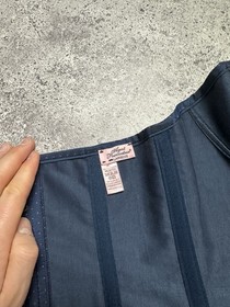 AGENT PROVOCATEUR RARE VINTAGE ICONIC BLUE/PINK TALMA CORSET Size L