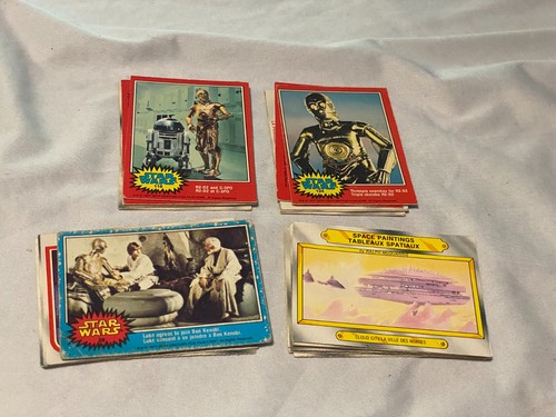 Vintage 1977 O-Pee-Chee Star Wars Trading Card Lot & 1980s - Picture 5 of 5