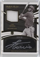 2021 Panini Immaculate Monochrome Relics Jersey /49 Luis Garcia V Rookie Auto RC