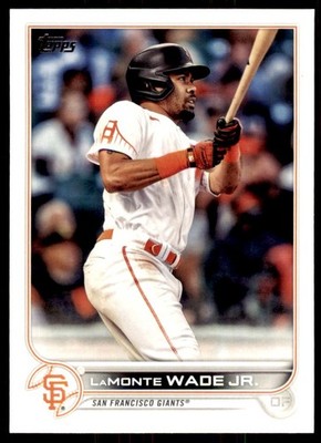 2022 TOPPS** LAMONTE WADE JR. SAN FRANCISCO GIANTS #659