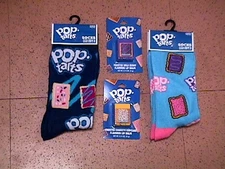 Kellogg's POP TARTS berry & cupcake LIP BALMS + 2 pairs SOCKS xmas gift trendy