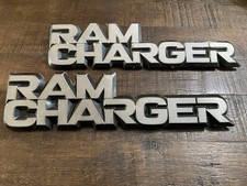 1990-1993 Dodge Ramcharger Emblems Set Of 2 1990-1993 Dodge Ramcharger Emblems Set Of 2