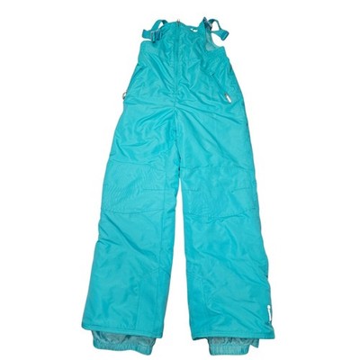 Champion Kids Insulated Snow Bibs Ski Pants Teal Blue XL (14-16)