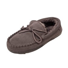 Lamo Women's Classic Moccasin Slipper Charcoal - 7