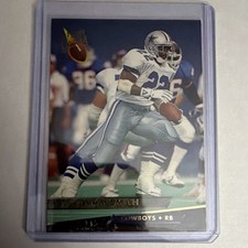 Team NFL 1992 Emmitt Smith Cowboys Football Card #101 MINT