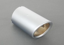 BMW Genuine Exhaust Tailpipe Tip Trim Aluminium 1 Series X1 Z4 18307577998