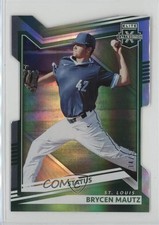 2022 Panini Elite Extra Edition Status Die-Cut 34/50 Brycen Mautz #59 ms9