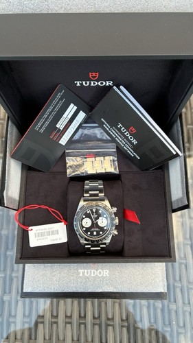 TUDOR Black Bay Chronograph 79360N Full Set Black Dial 2022 Mint Condition