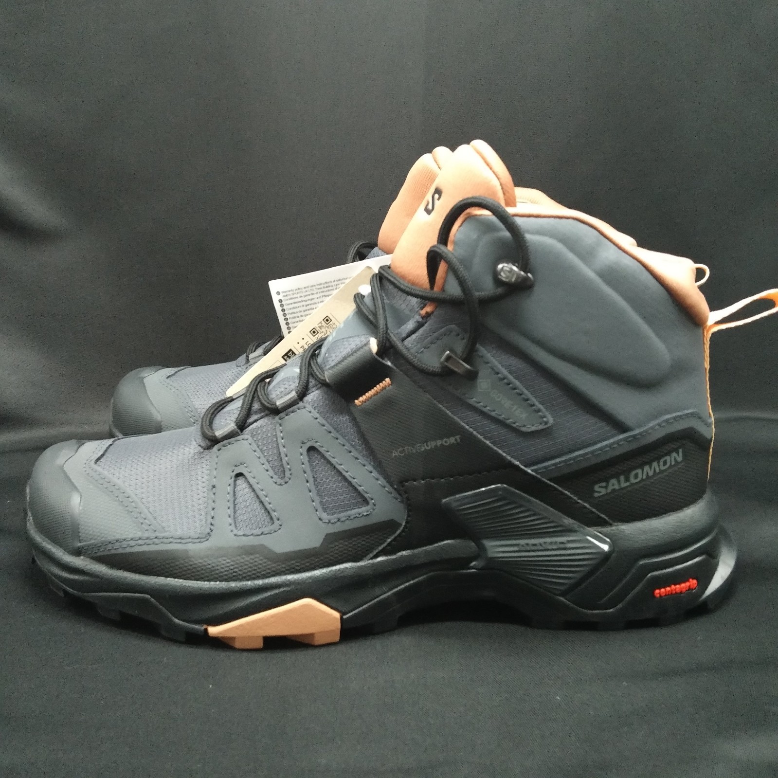 Stivali da trekking Salomon X Ultra 4 Mid GTX Gore Tex "Ebano" da donna taglia 8 5 412956