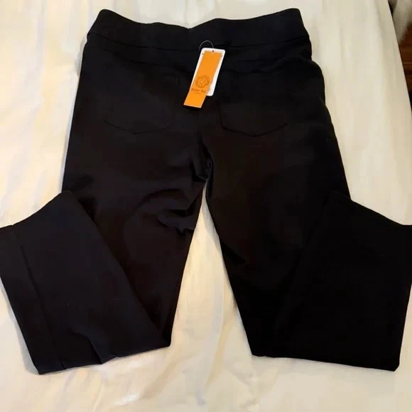 Ruby Rd Black Pull On Pants NWT Size 14 - Image 2 of 3