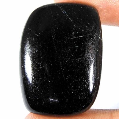 70.75Cts100%Natural Black Tourmaline Fancy Cabochon Loose Gemstones