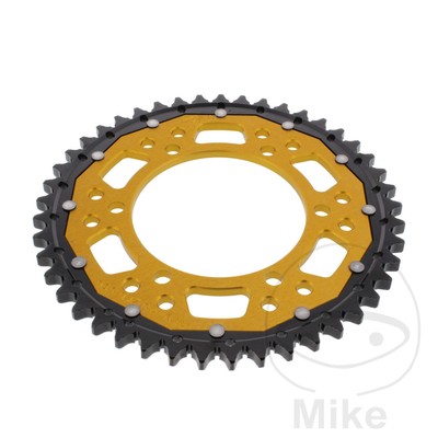 9201-Corona plato transmision DUAL 45T P-530 Ø110 MM Ø130 MM compatible con YAMA