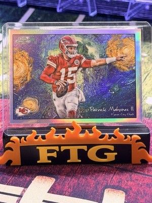 2025 TOPPS COSMIC CHROME PATRICK MAHOMES II STARS IN THE NIGHT REFRACTOR SP