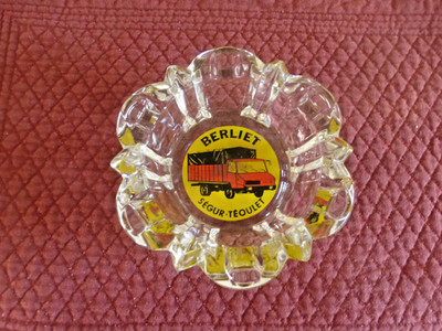 truck BERLIET STRADAIR ASHTRAY SECUR TELOUET years 60 ALBI CASTRES LAVAUR