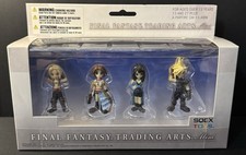 Final Fantasy Trading Arts Mini Vol. 1 Cloud, Rinoa, Yuna, Vaan. New & Sealed!