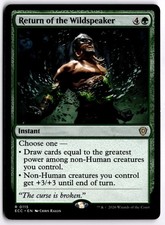 Return of the Wildspeaker NM ECC Commander: Lorwyn Eclipsed MTG