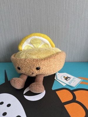 Jellycat Collette Tarte Au Citron Brandneu mit Etikett Original geknicktes Etikett nur Codes angezeigt