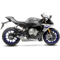 Leovince Auspuff LV Corsa Black Edition FUR Yamaha YZF-R1 15-16 Inox