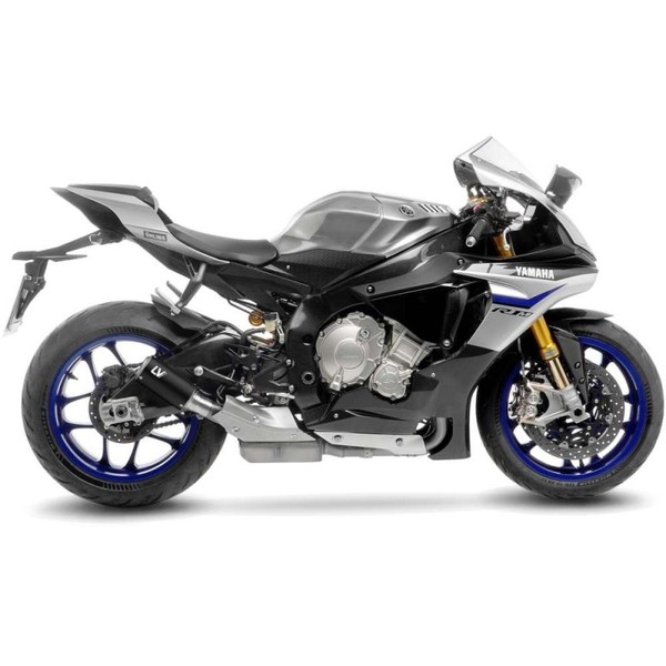 Leovince Auspuff LV Corsa Black Edition FUR Yamaha YZF-R1 15-16 Inox-image