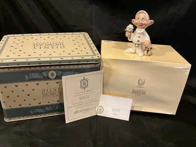 Lenox Dopey Disney Showcase Snow White And The Seven Dwarfs Figurine COA Boxes - Image 1 of 4