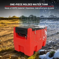 Portable Diesel Tank 58 Gal 10.6 Gpm Fuel Tank W 12v Electric Transfer Pump Portable Diesel Tank 58 Gal 10.6 Gpm Fuel Tank W 12v Electric Transfer Pump