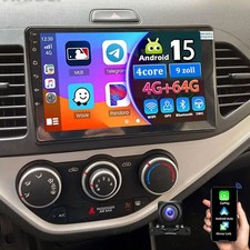 Für KIA Picanto TA 2011-2016 4+64G Android 15 Autoradio Carplay GPS Navi WIFI BT