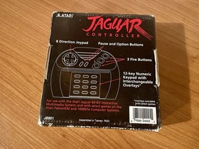 Atari Jaguar Controller Joypad - Vintage Console No PlayStation Nintendo Sega