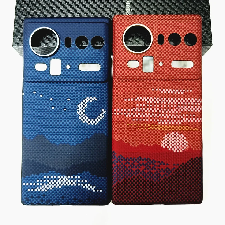 Aramid Carbon Fiber Magsafe Case For Nubia Z80 Ultra Thin Matte Galaxy Sun Cover - Image 2 of 4
